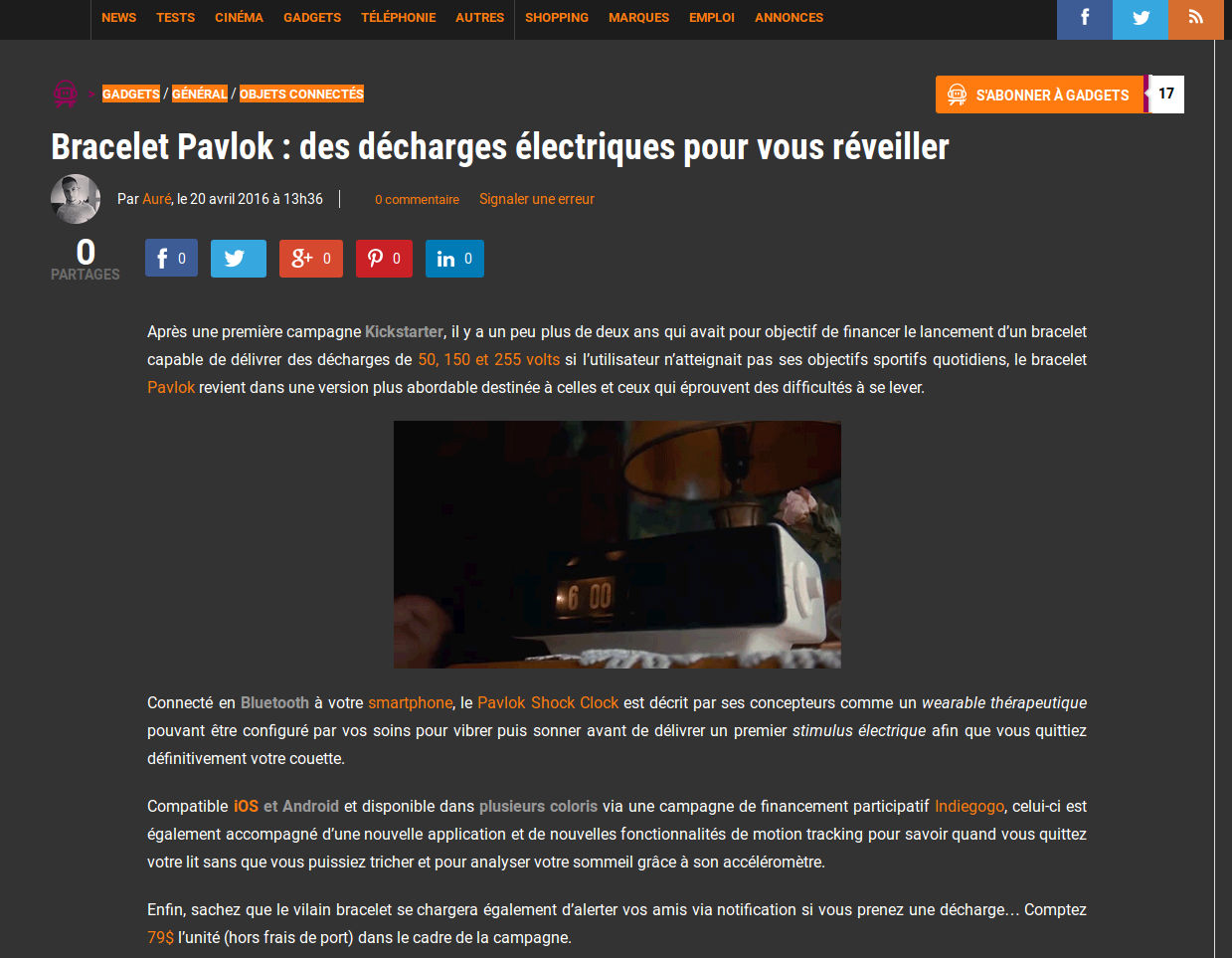 Le Journal Du Geek Simple Dark | NOT MAINTAINED