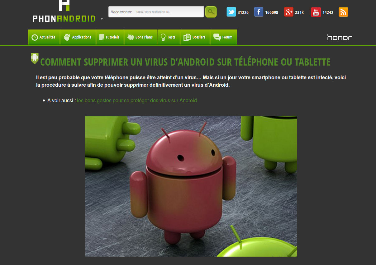 PhonAndroid Simple Dark