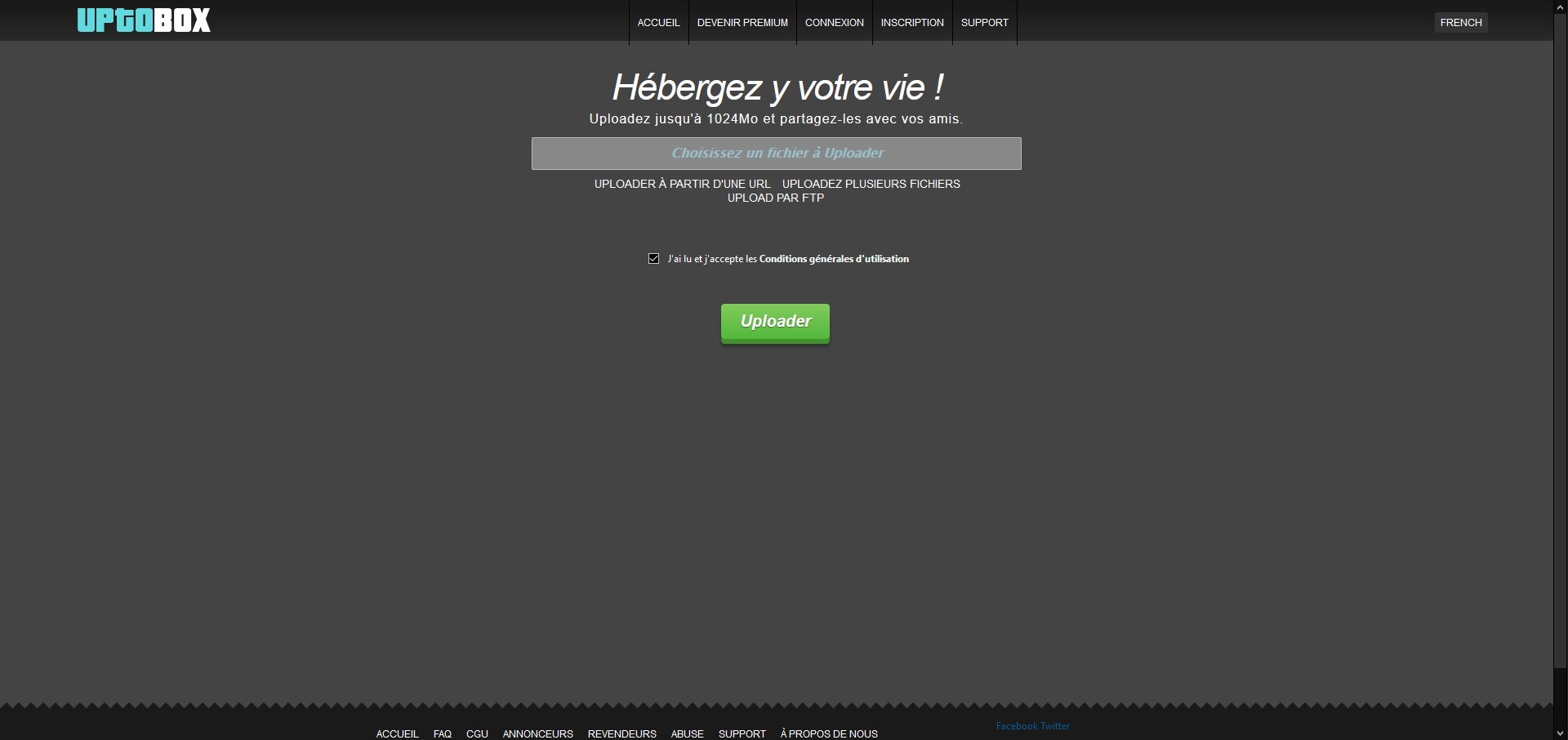 Uptobox Dark by ToX82 v1.0