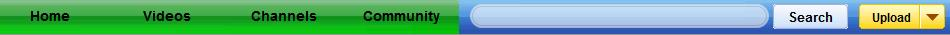 YouTube Top Bar Theme - Windows XP 2