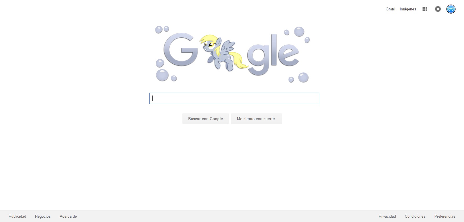 Derpy Hooves Google 2017 Logo