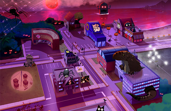 Eventkarte Halloween