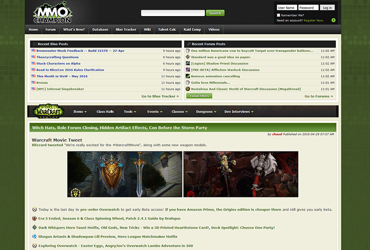 mmo-champion.com, Cleaned!