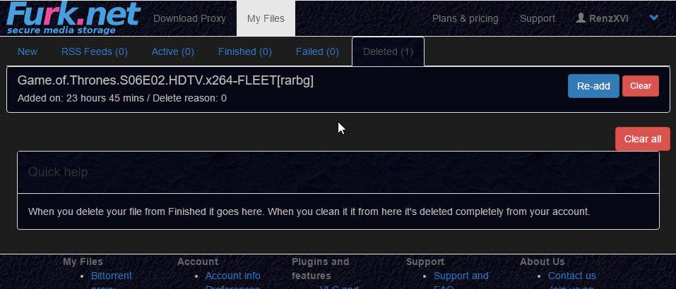 Furk.net: Blue Leather and Metal