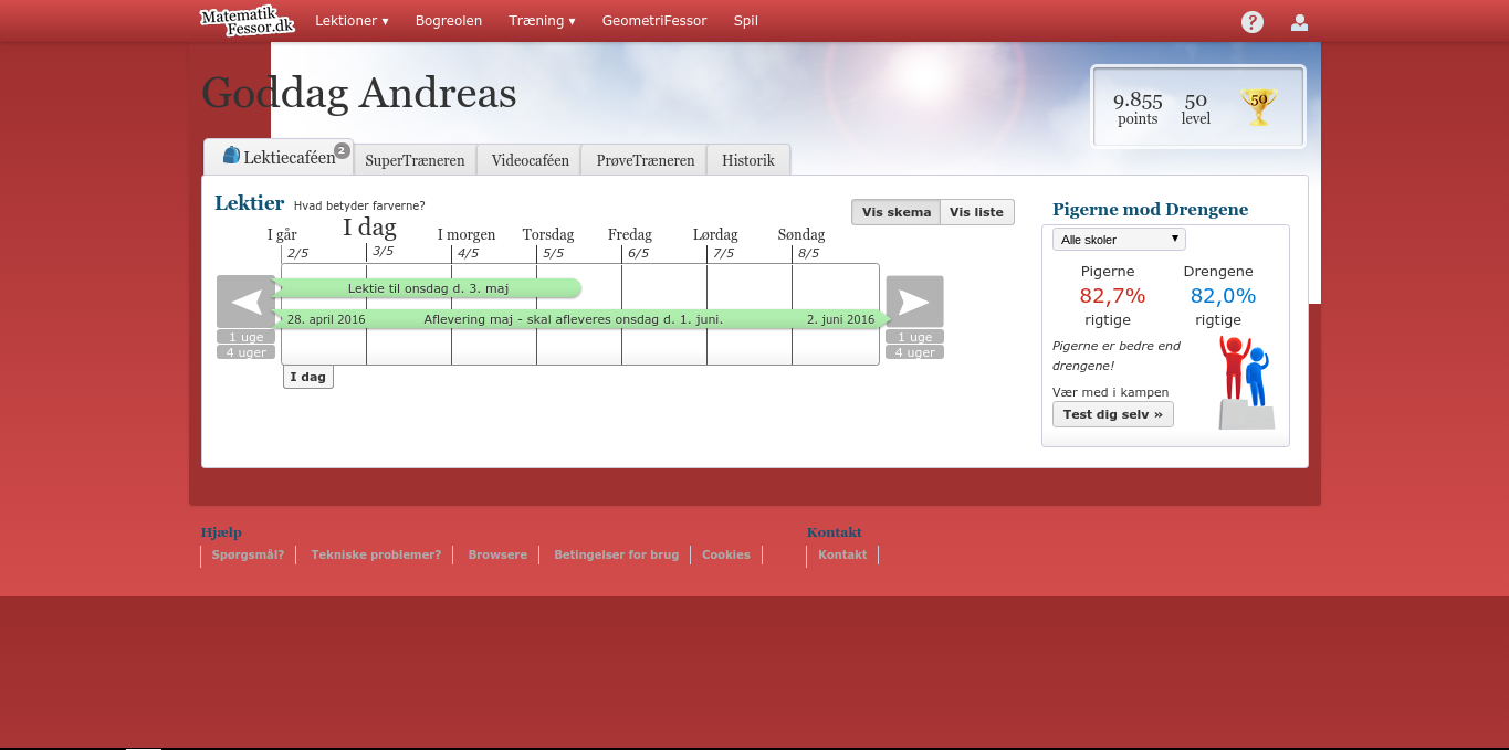 Danish - Matematikfessor