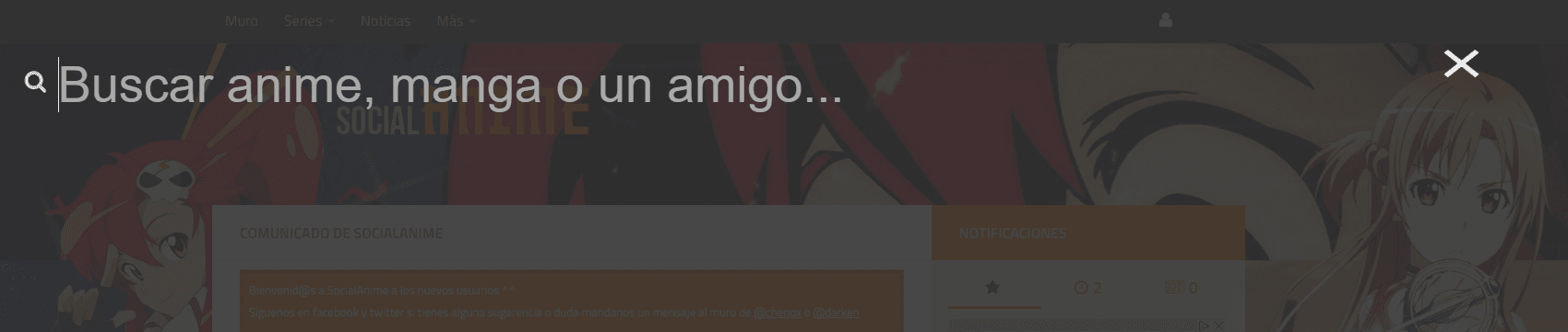 Mod Buscador Socialanime