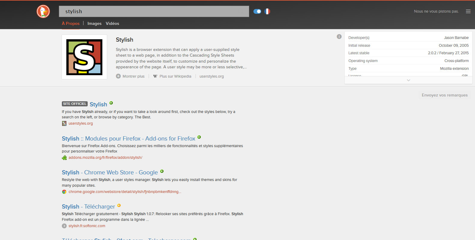 DuckDuckGo Zen