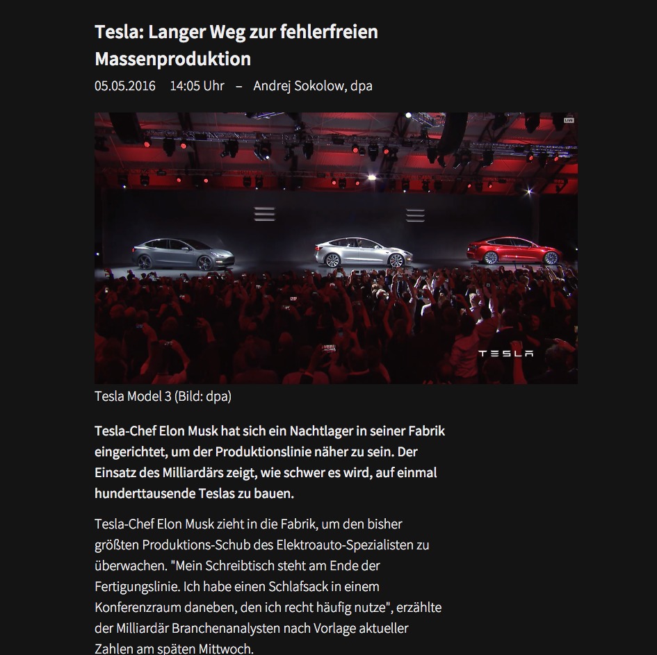 Heise Minimalist Dunkel