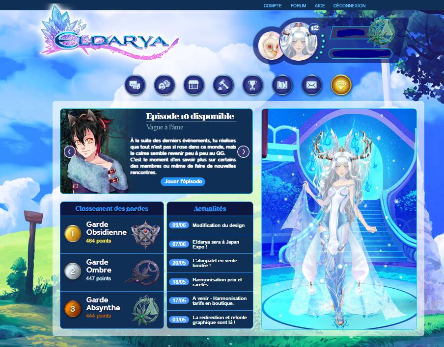 ELDARYA - Theme Azur
