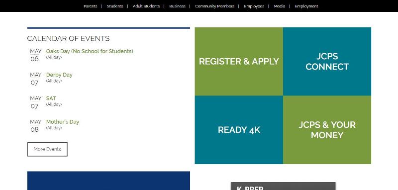 New JCPS Website EASIER Navigation