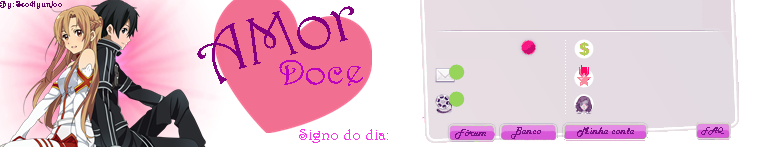 Amor doce - Asuna e Kirito