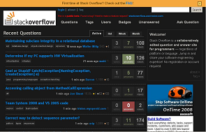 Stackoverflow Dark w Small UI Improvements