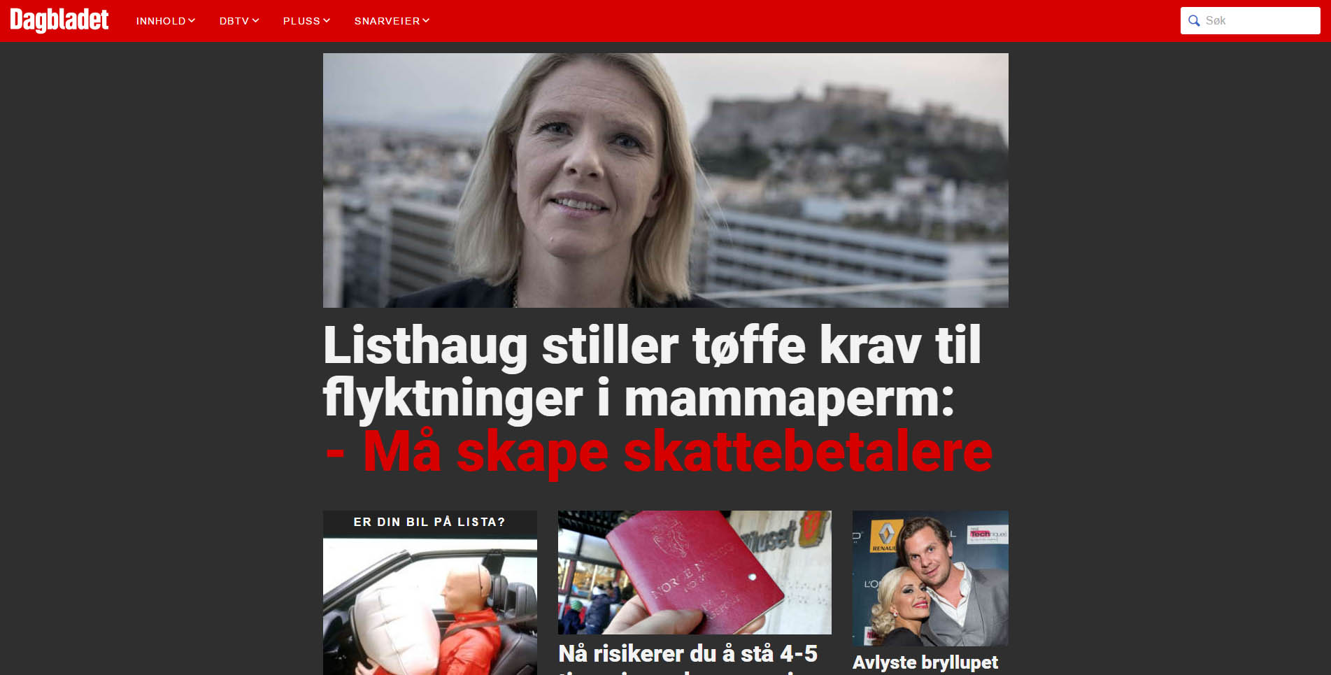 dagbladet.no - Moerk by cfjoelstad