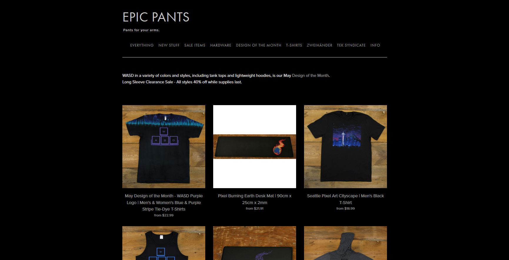 Epic Pants - Black (Tek Syndicate)