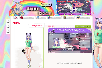 tema unicórnio (Amor Doce)