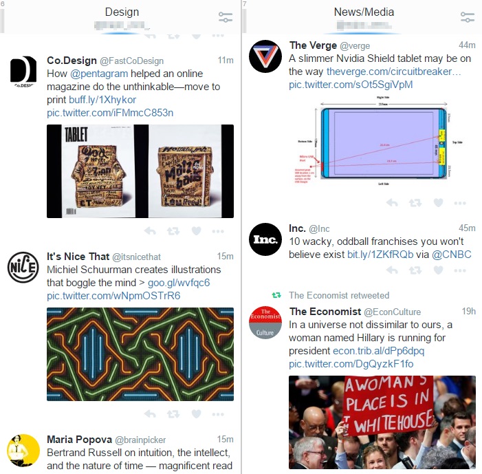 Tweetdeck - Hide / Disable Scrollbars