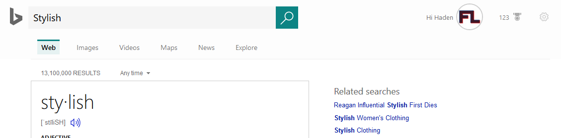 Better Bing Search