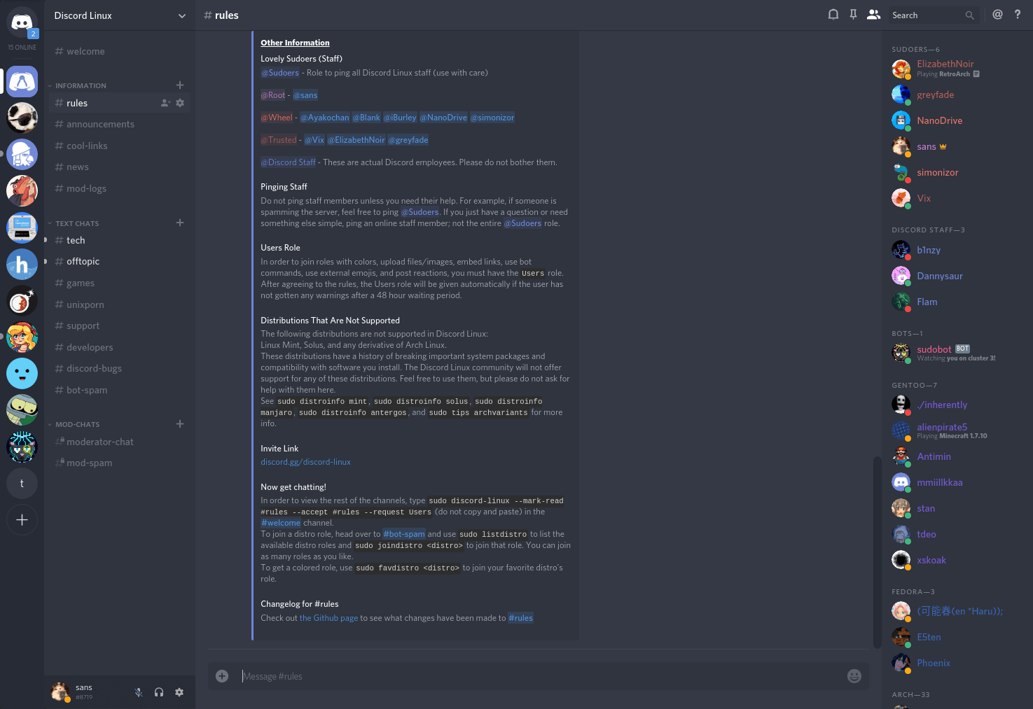 Discord - Arc Dark