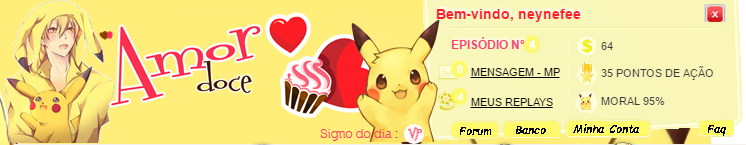 Amor Doce Tema: Nathaniel Pikachu