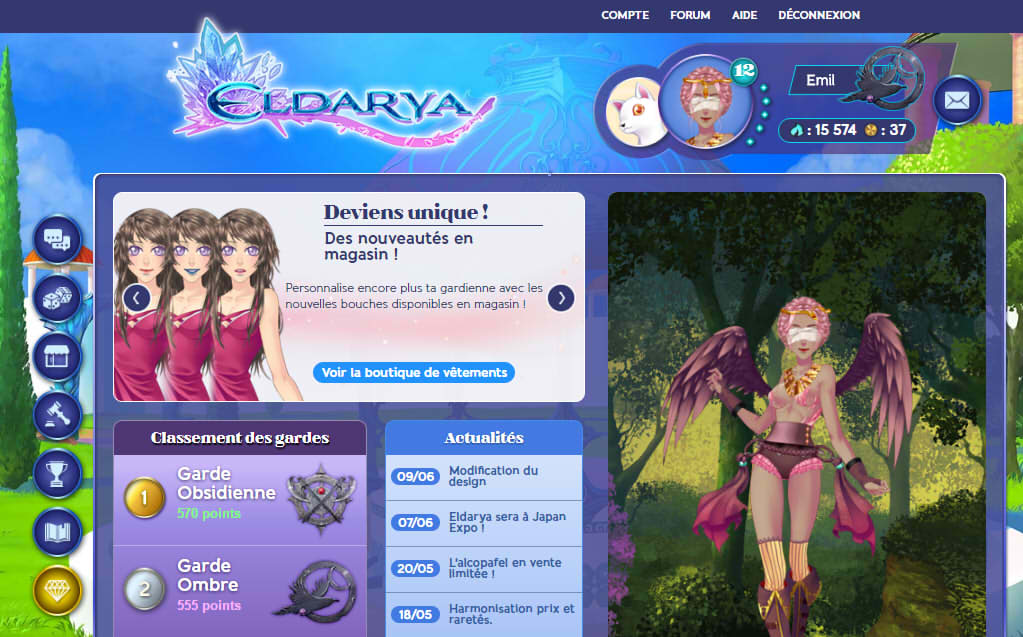 ELDARYA - MENU SUR LE CÔTÉ ! (REPOSITION) + ancien