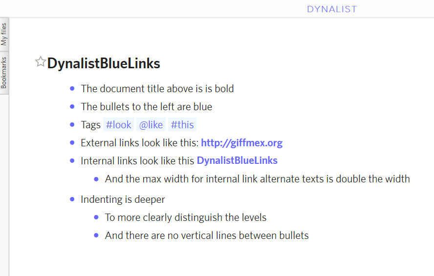DynalistBlueLinks
