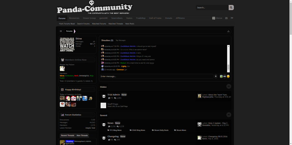 Panda-Community - Midnight Panda