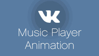 New VK Music Player Animation