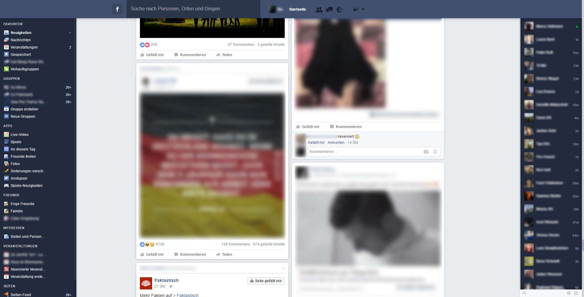 Modern Facebook - Beta