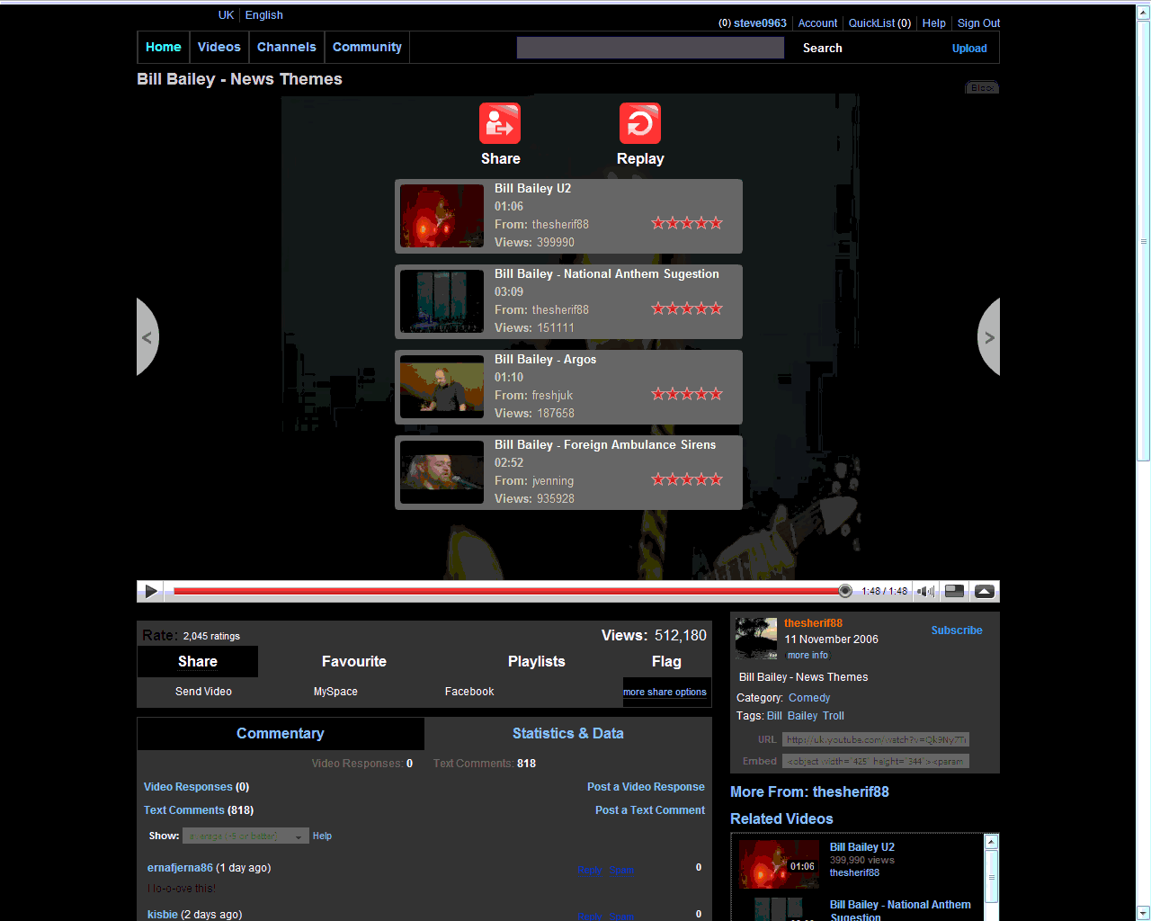 Youtube Dark Carbon Theme Edit