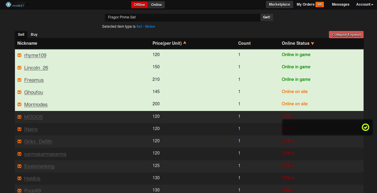 warframe.market dark