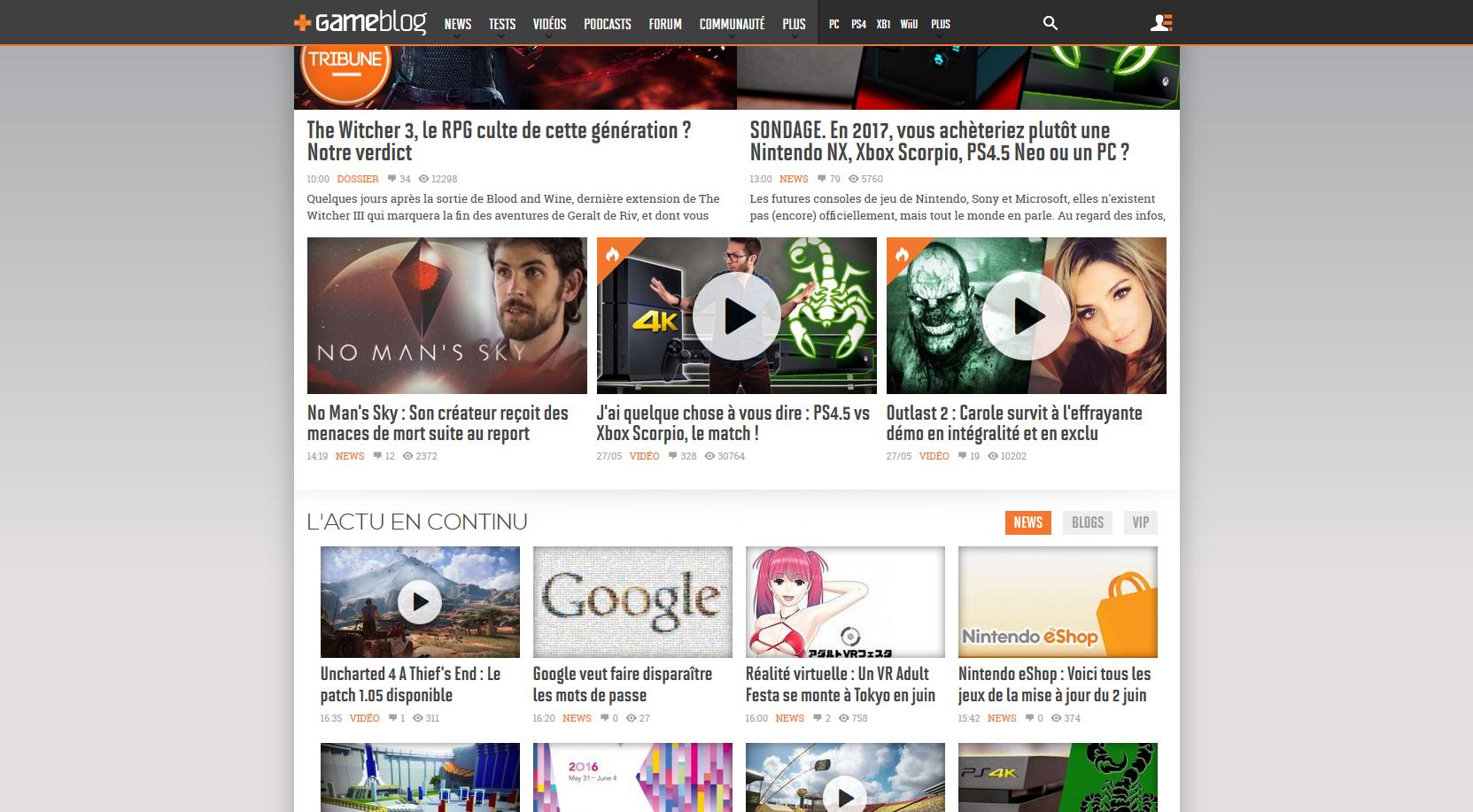 Gameblog