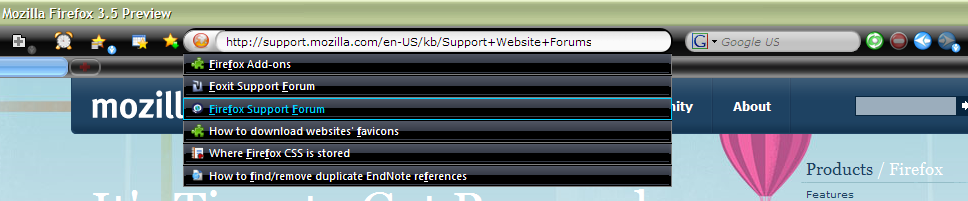 Twilight awesome and search bars (for Noia theme)