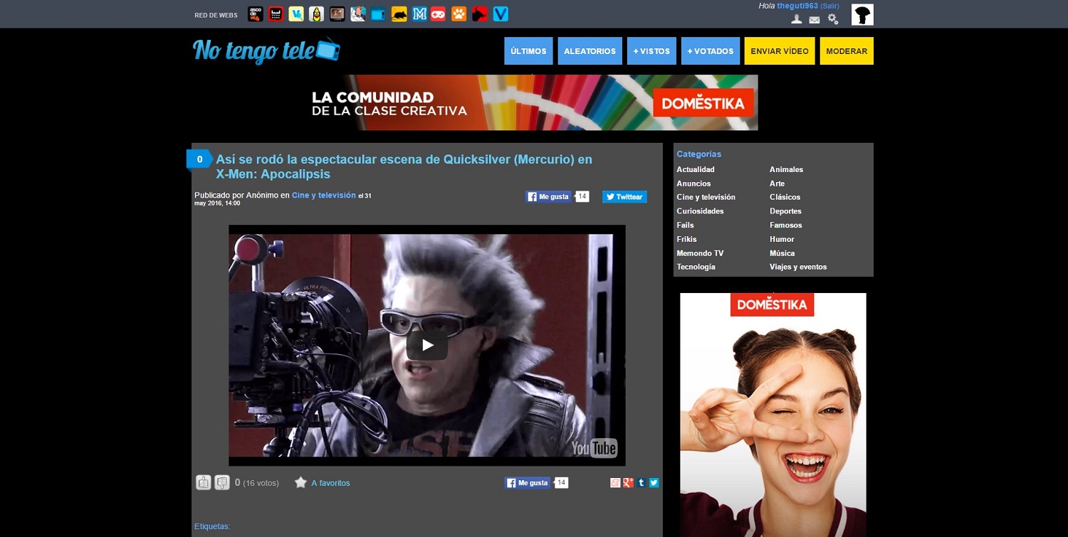 NoTengoTele (NTT)Dark Theme(Etiquetas sin spoiler)