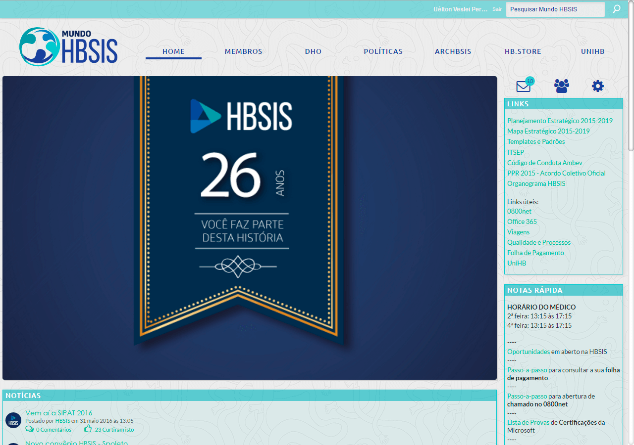 Mundo HBSIS - Vítreo
