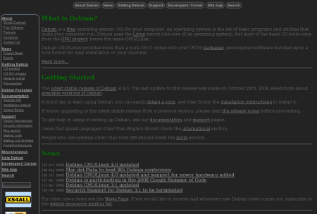 Debian Dark Theme