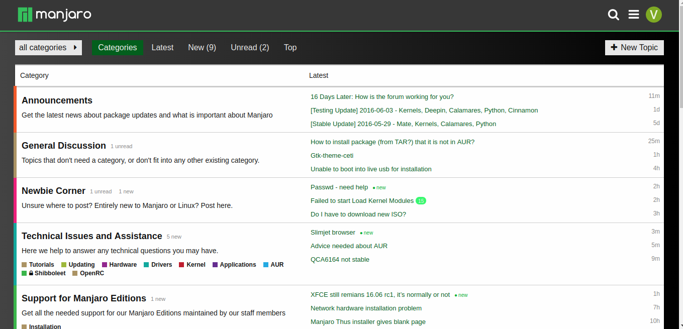 ManjaroForums-DeepSpace