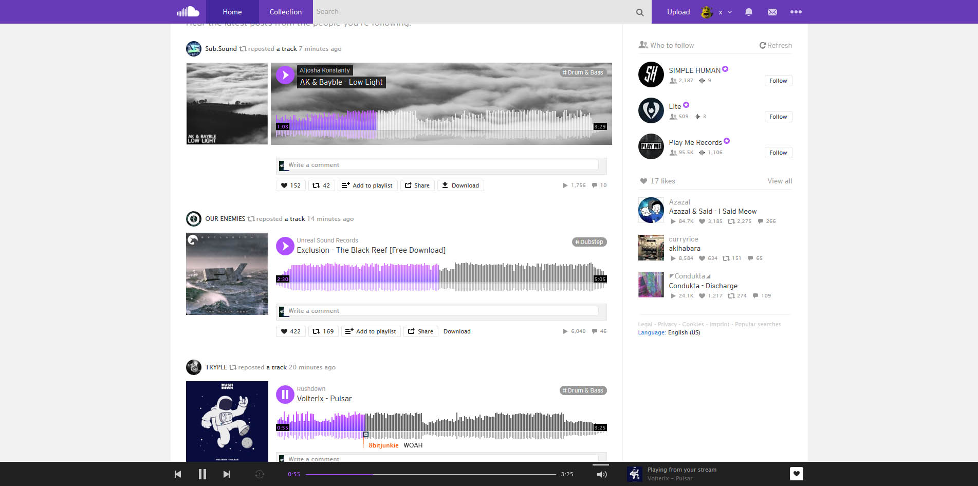 Material Soundcloud