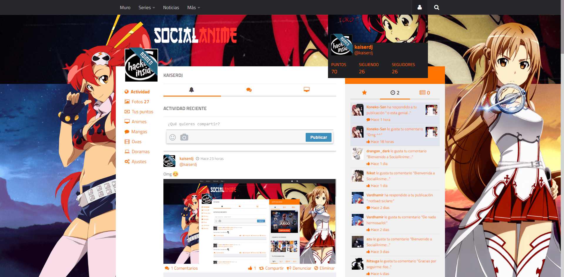 Mod Admin everywhere SocialAnime