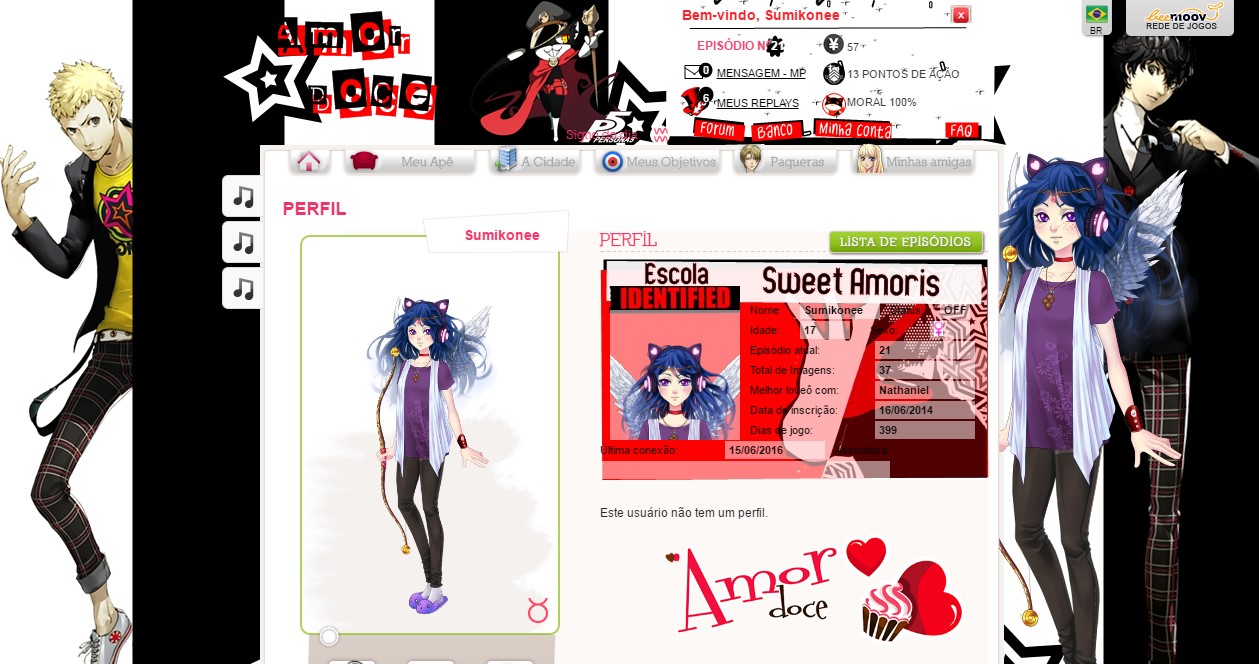 Amor Doce - Tema Persona 5