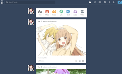 I'm Tired of Tumblr Expanding the Sidebar