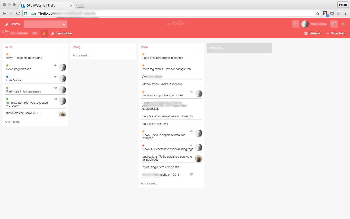 Trello Flat Minimal