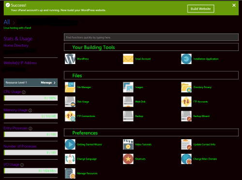 GoDaddy Dark Style W/No Surveys