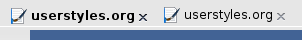 Tabs, "All tabs" and "Scroll tabs" buttons - Flat