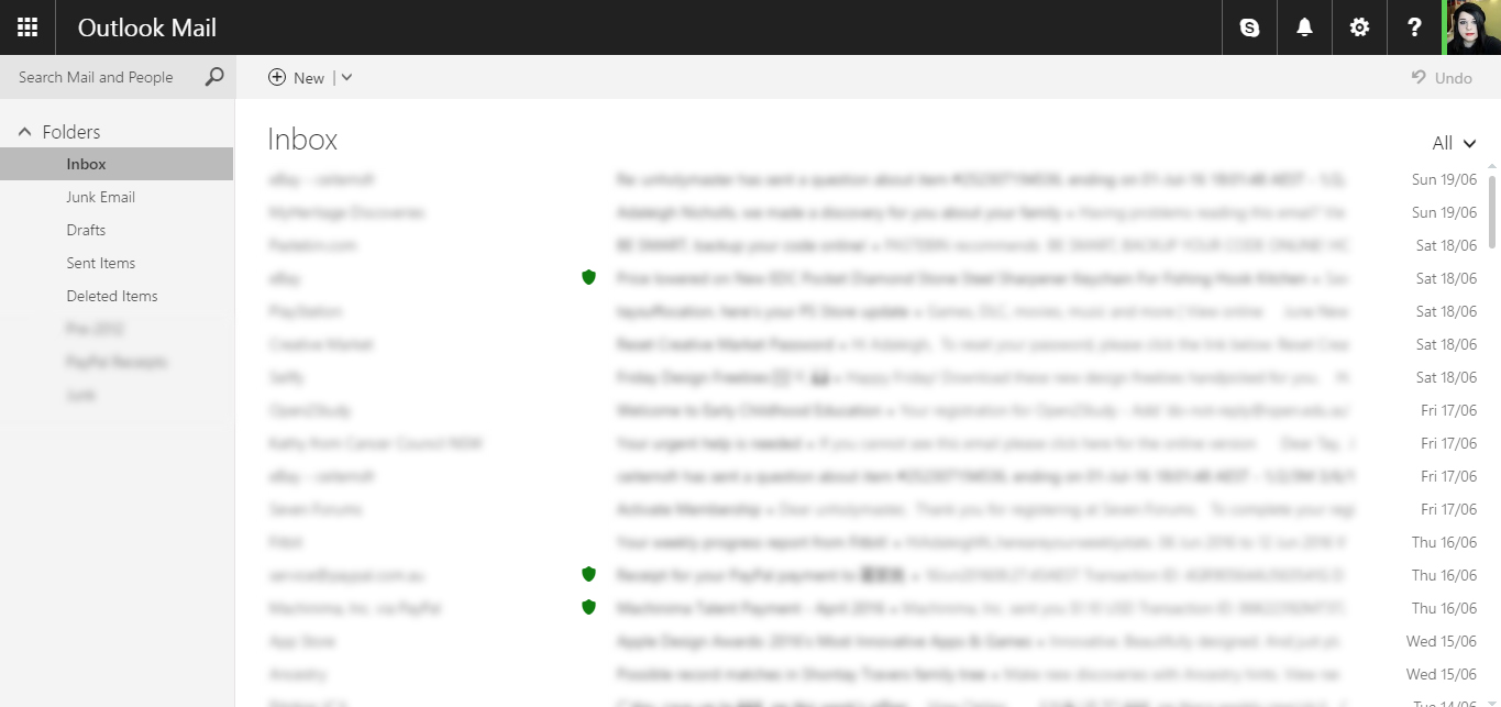 † Outlook Advertisement Remover †