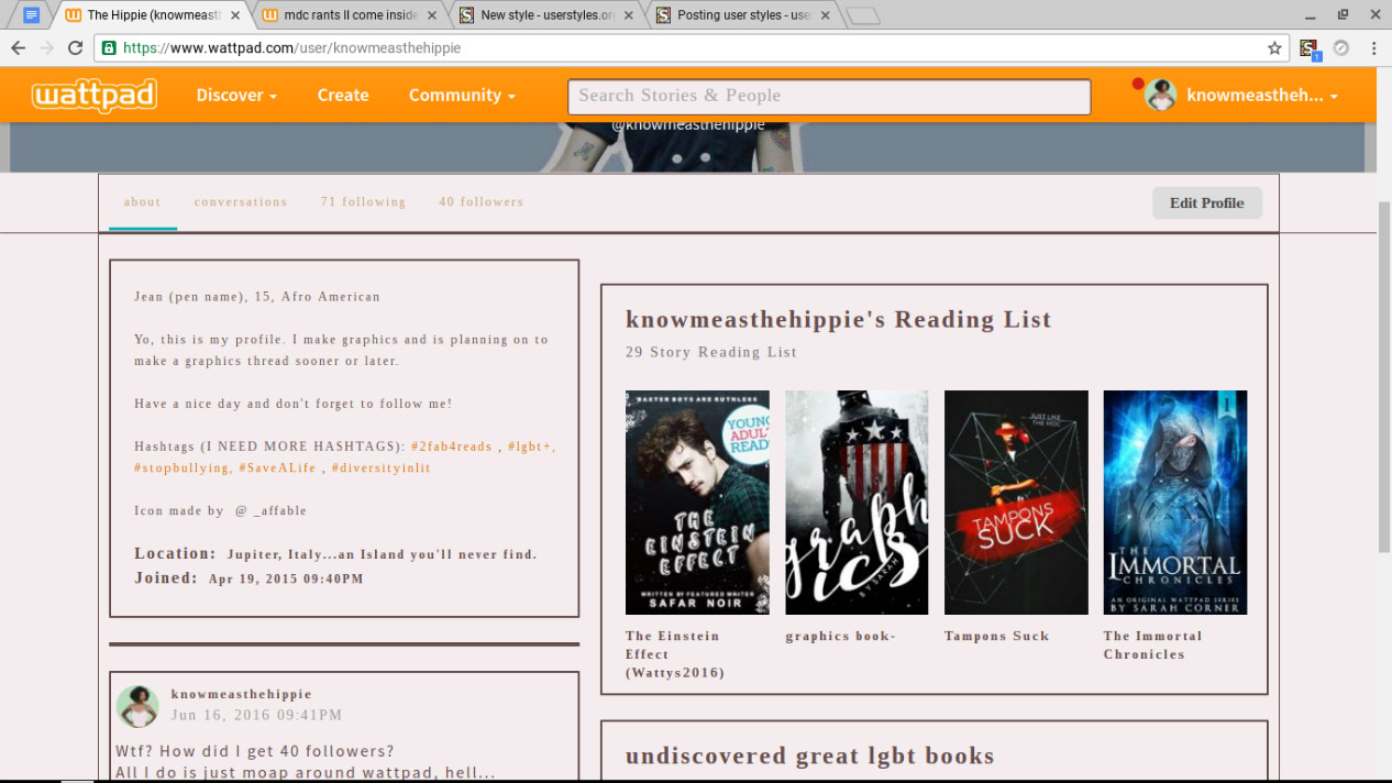 Coffee Wattpad Theme/Skin