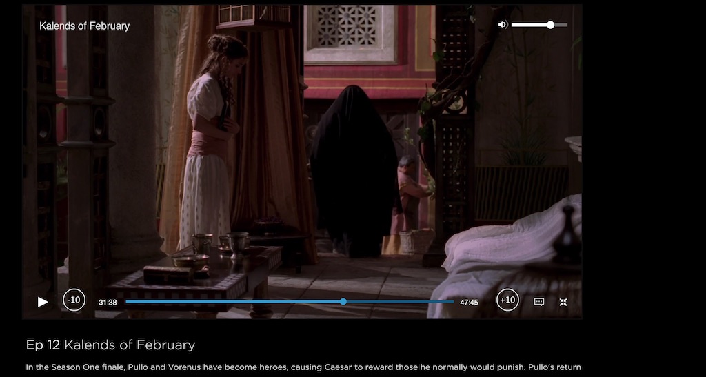 HBO NOW Larger Video Player