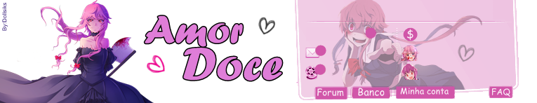 Amor Doce:Yuno Gasai;Mirai Nikki