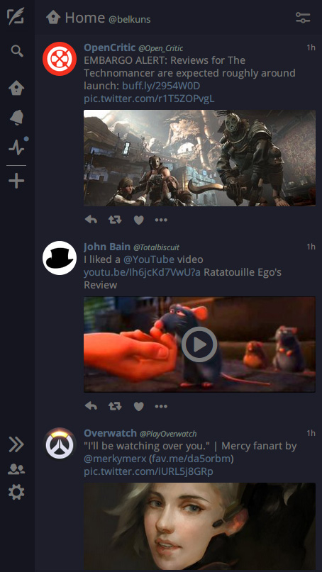 Nocturnal TweetDeck