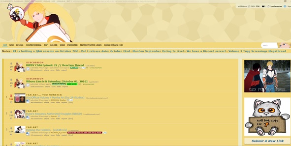 Jaune theme for r/RWBY
