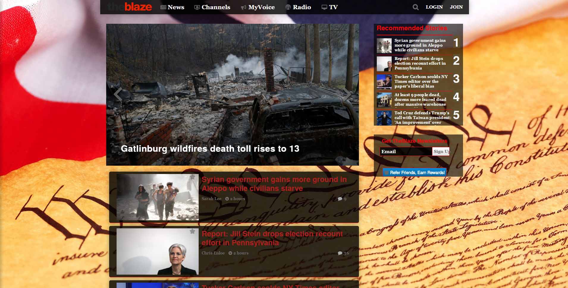 The Blaze for dark rooms